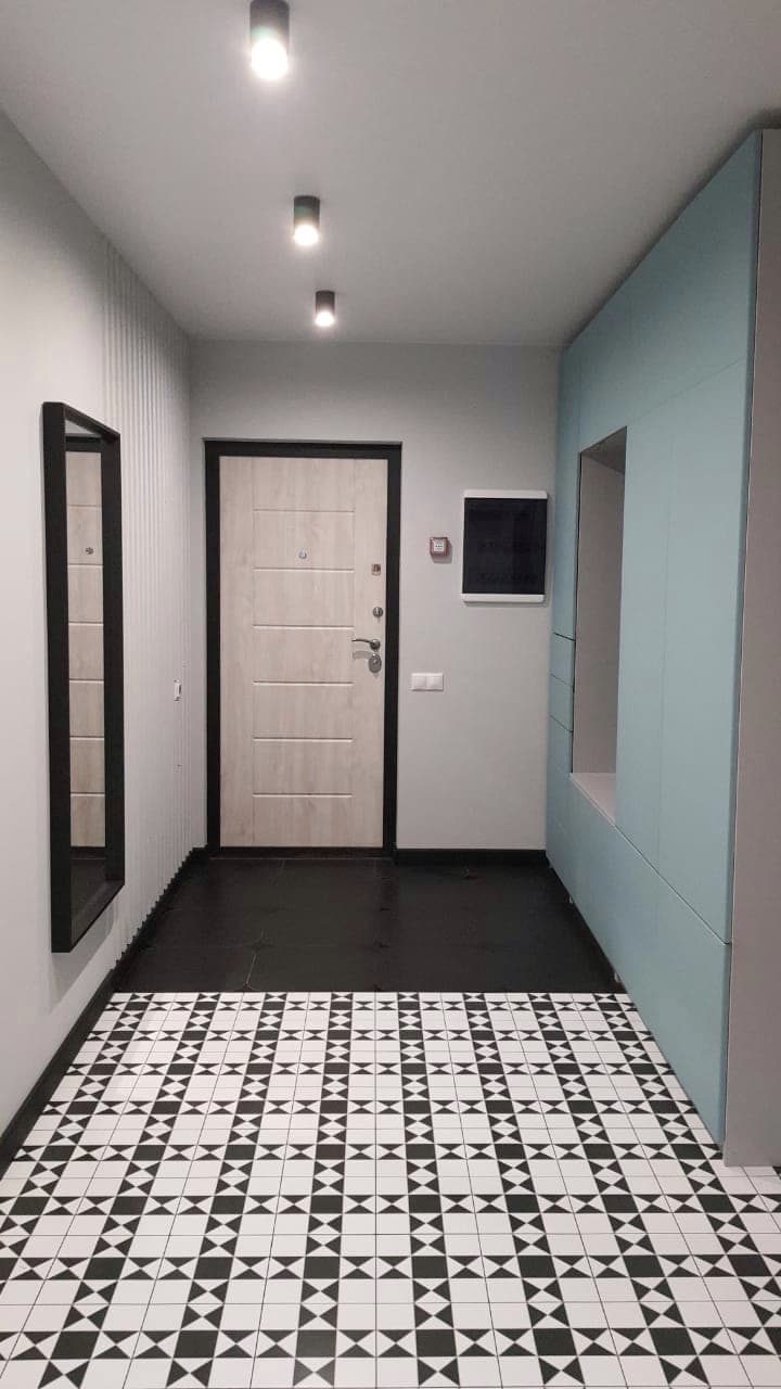 Трёхкомнатная квартира 90 м²